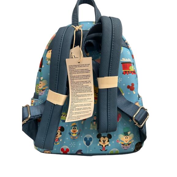 2022 Disney Parks Loungefly Icons Characters Attractions Mini Backpack Chibi main image 5